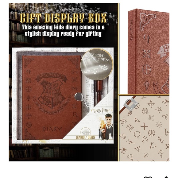 Harry Potterer diary with secret UV pen NEW - Picture 8 of 8